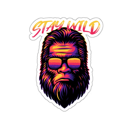 Big Foot Head Sticker - Kiss-Cut Sticker