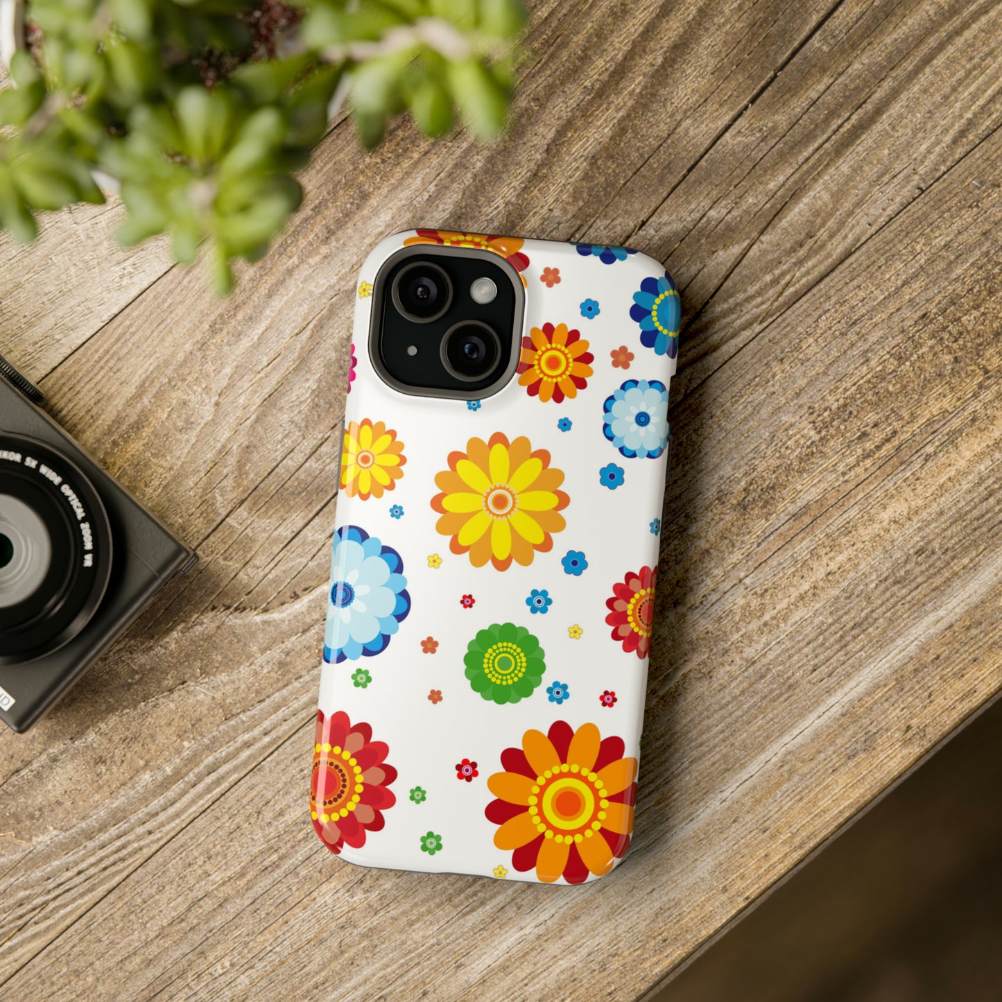 Dotted Flowers / MagSafe Tough Case