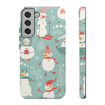 Cute Christmas Snowmen / Samsung Case