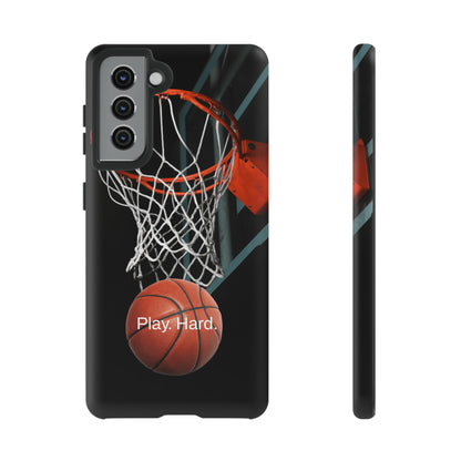 Play. Hard. / Basketball Samsung Case