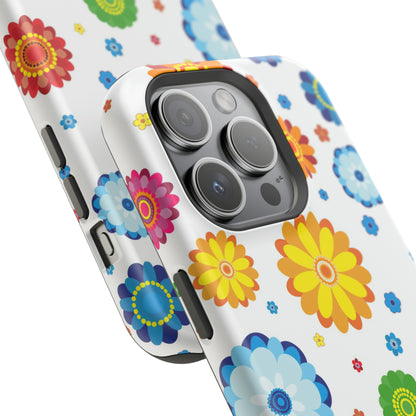 Dotted Flowers / MagSafe Tough Case