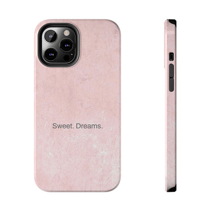 Sweet. Dreams. / Pink Pastel iPhone Case