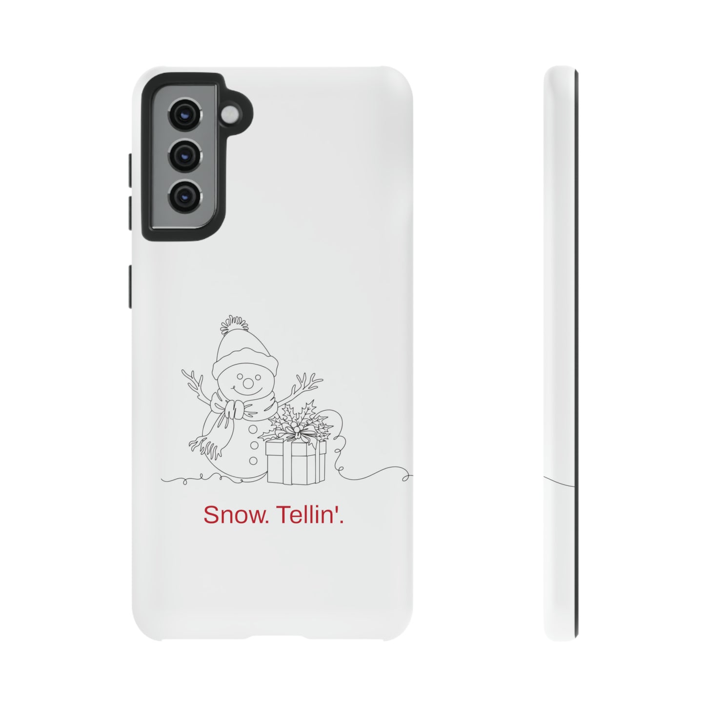 Christmas Snowman / Samsung Case