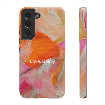 Love. Boldly. / Painted Lady Samsung Case