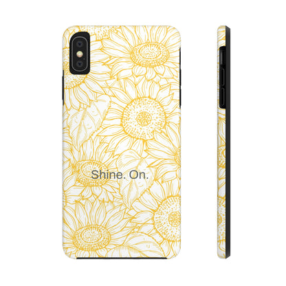 Shine. On. / You Are My Sunshine iPhone Case