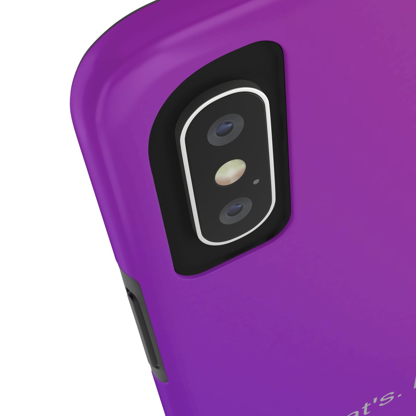 What's. Next. / Purple Fuchsia iPhone Case