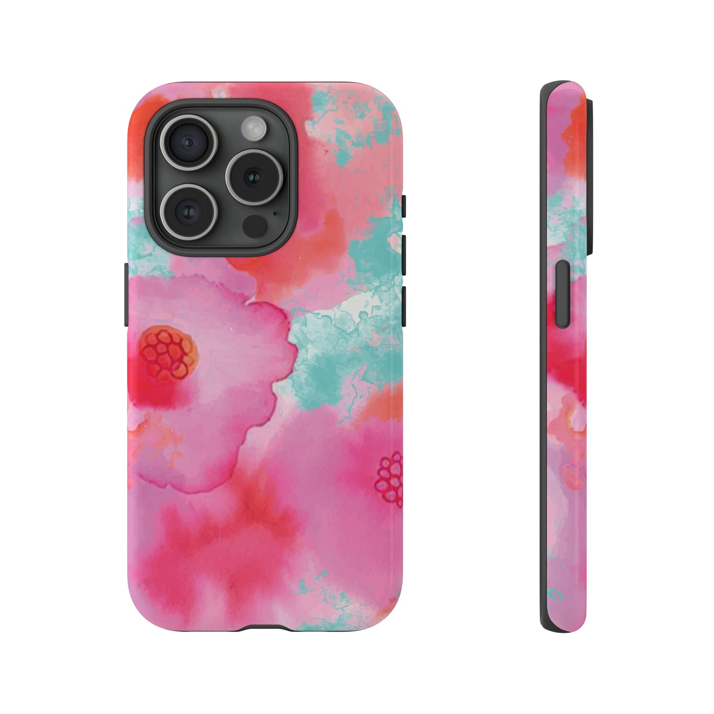 iPhone 15 Series Flower Garden / Tough Case