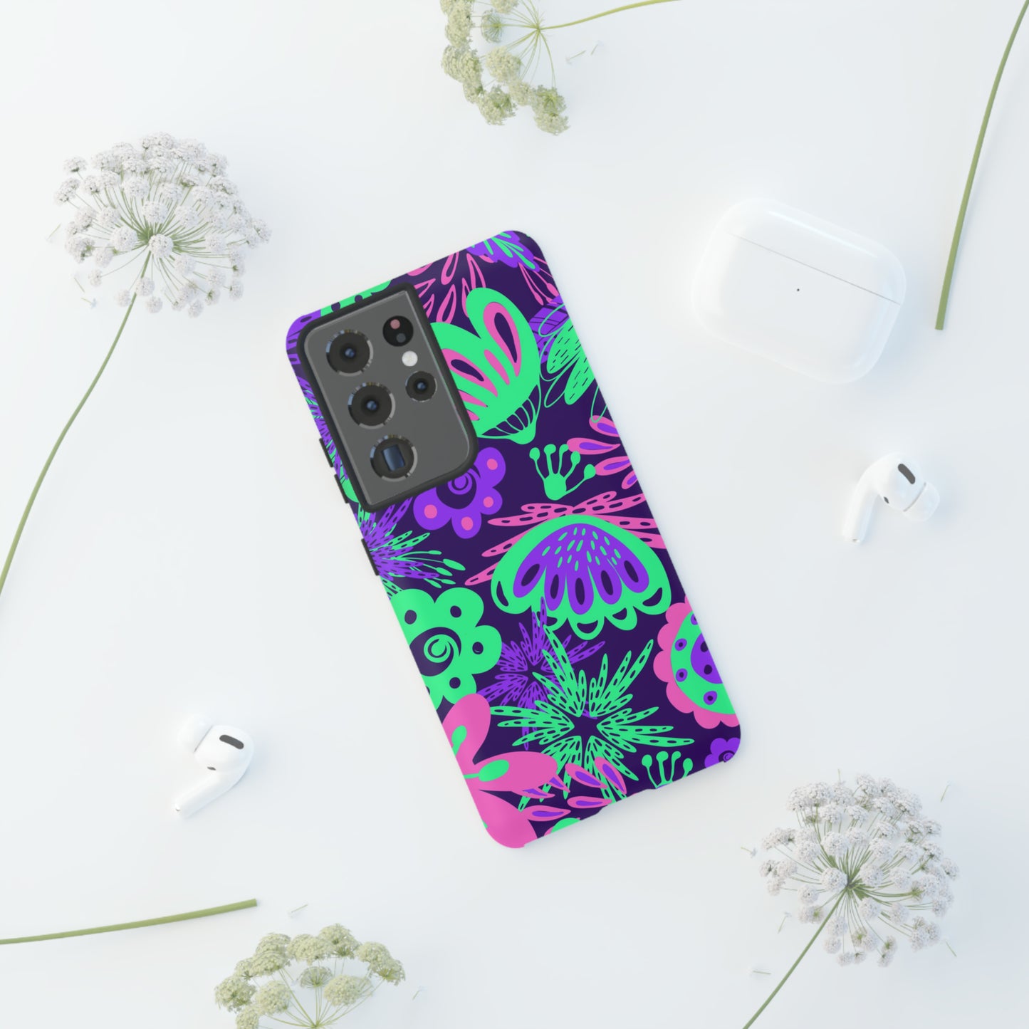 Neon Flower Only / Samsung Case