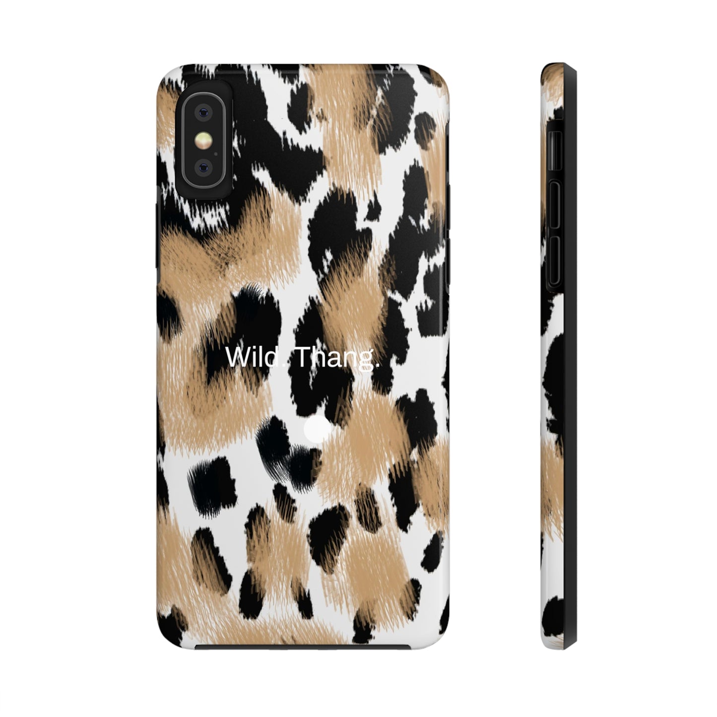 Wild. Thang. / Leopard iPhone Case