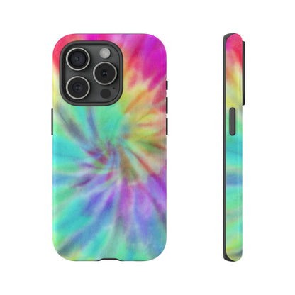 iPhone 15 Series Vibrant Tie Dye / Tough Case