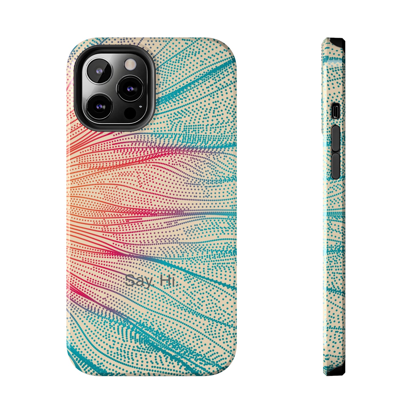 Say. Hi. / Calla Sings iPhone Case