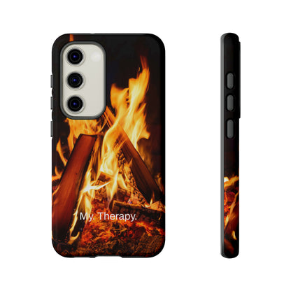 My. Therapy. / Fire Daze Samsung Case