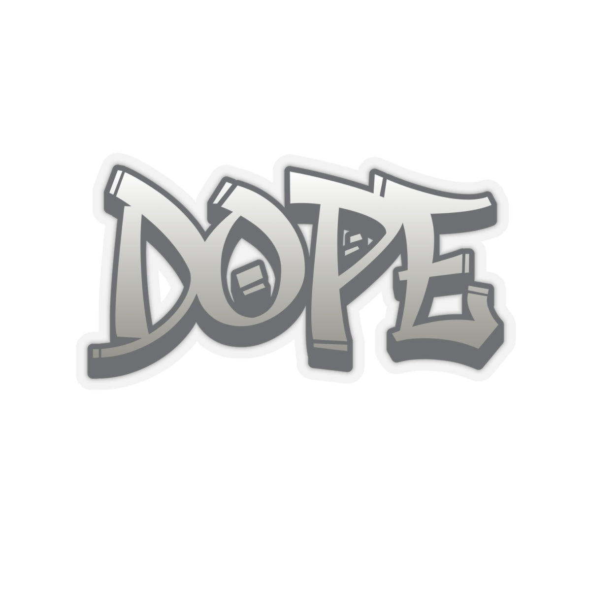 Dope Sticker, Sticker Meaning Cool or Awesome, Slang Sticker, Stickers For Teens, Word Sticker