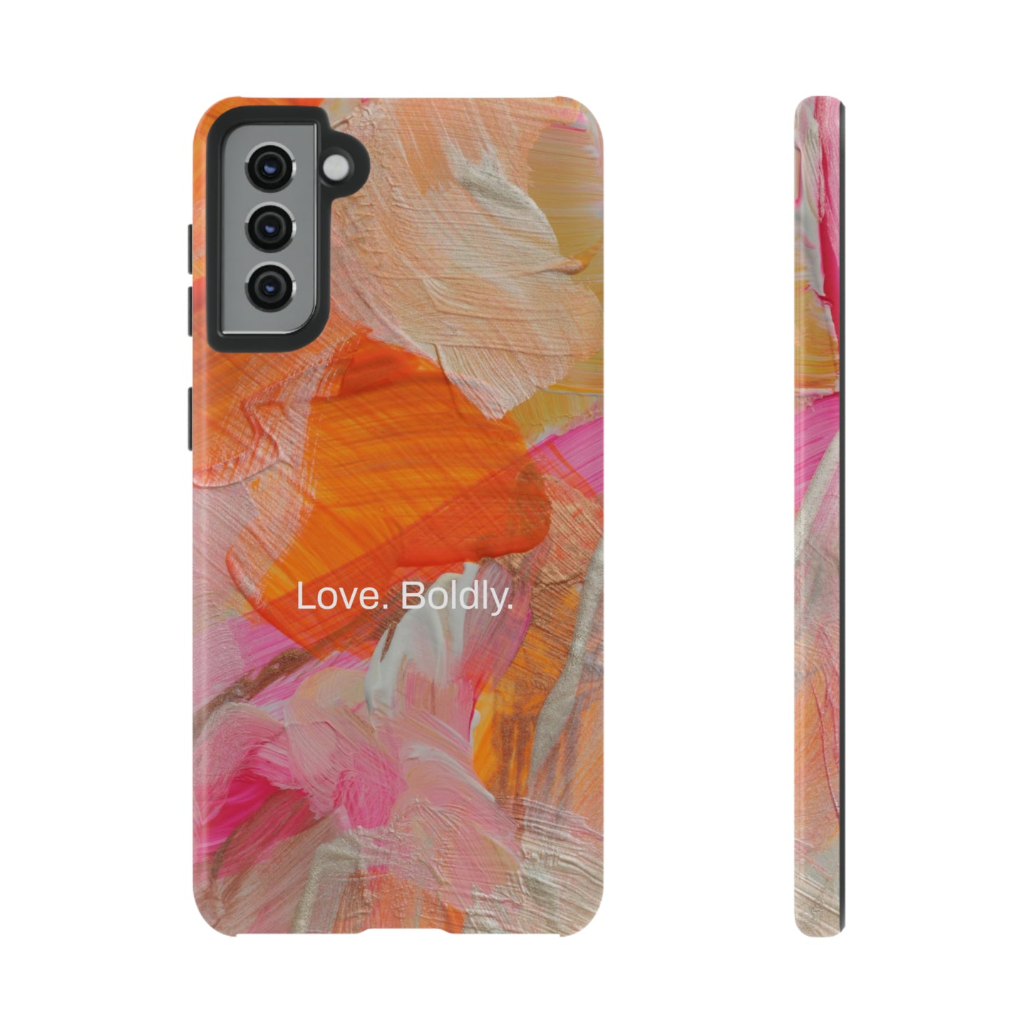 Love. Boldly. / Painted Lady Samsung Case