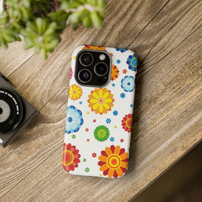 Dotted Flowers / MagSafe Tough Case