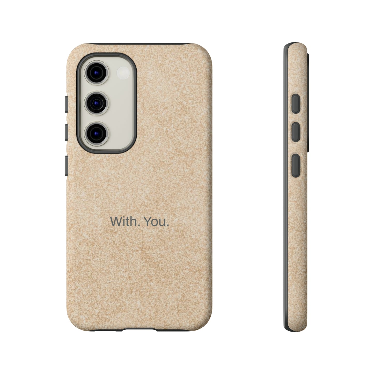 With. You. / Sand Floor Samsung Case