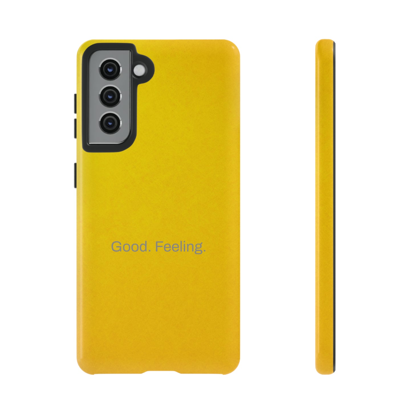 Good. Feeling. / Abstract Gold Samsung Case