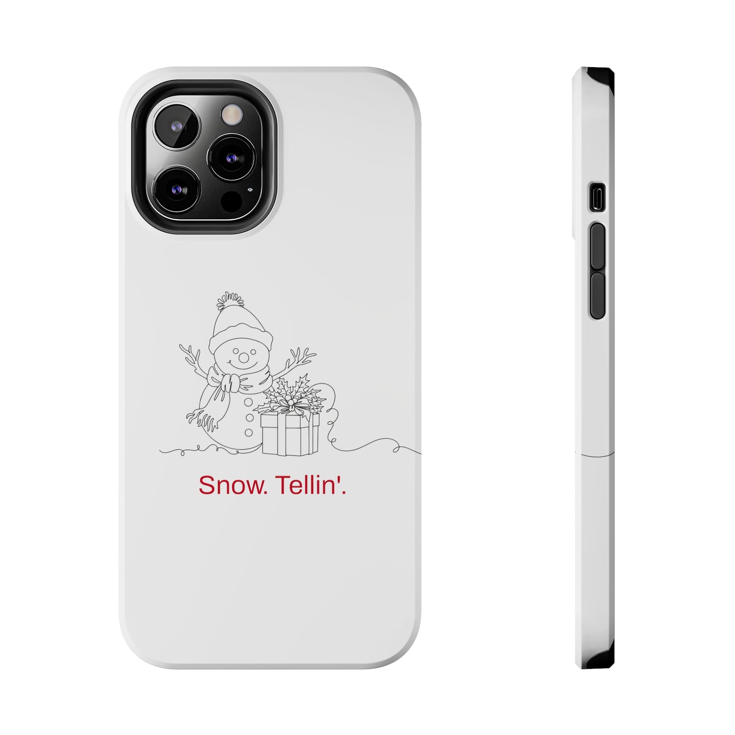 Christmas Snowman / iPhone Case