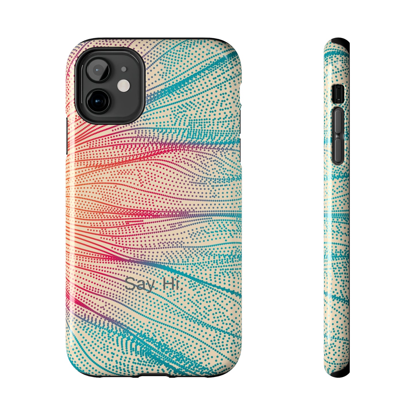 Say. Hi. / Calla Sings iPhone Case