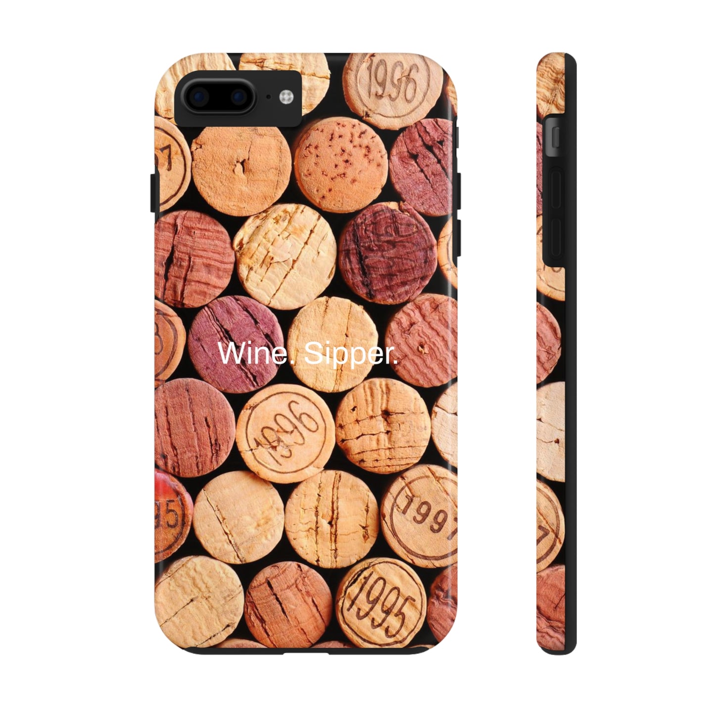 Wine. Sipper. /  Pop The Cork iPhone Case