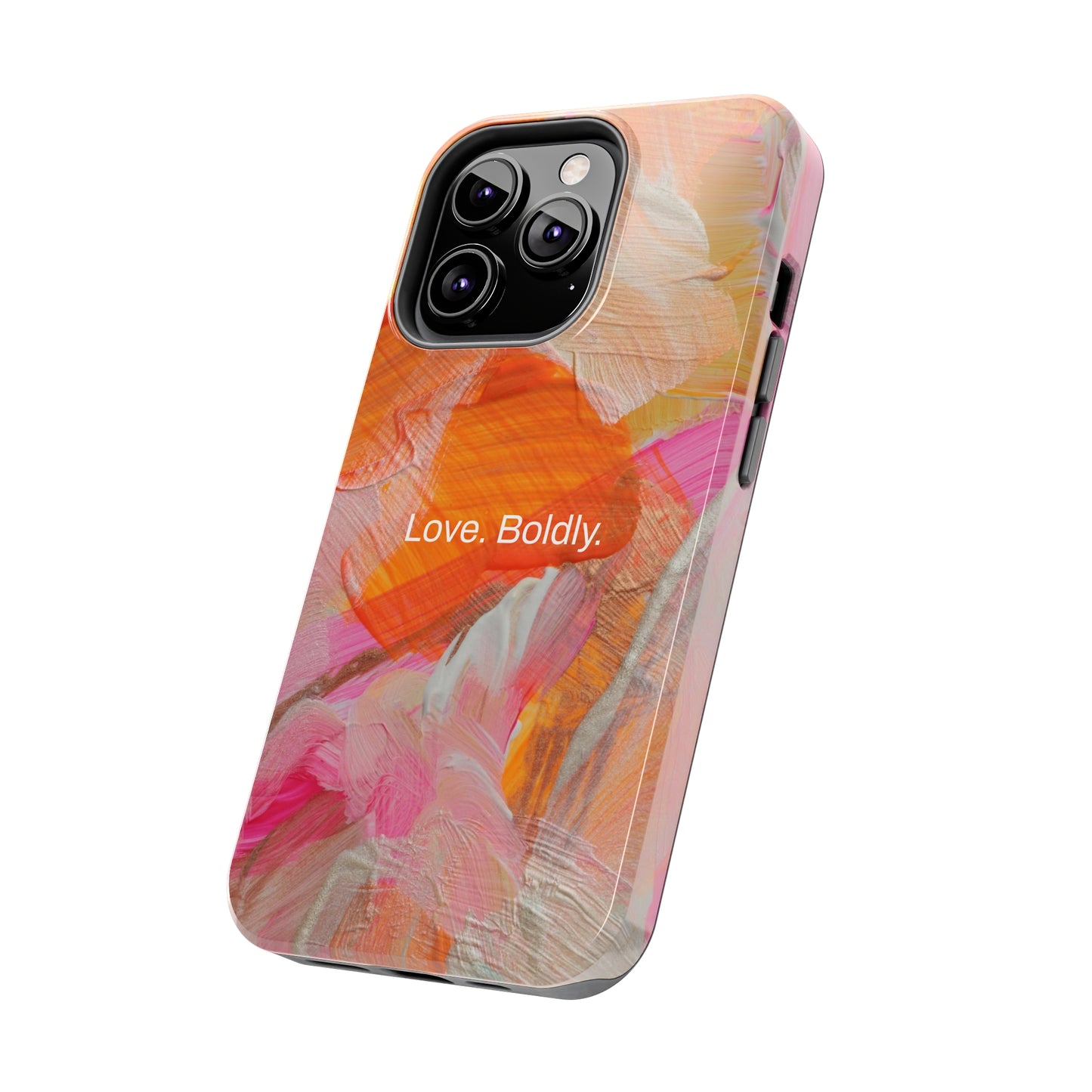 Love. Boldly. / Painted Lady iPhone Case