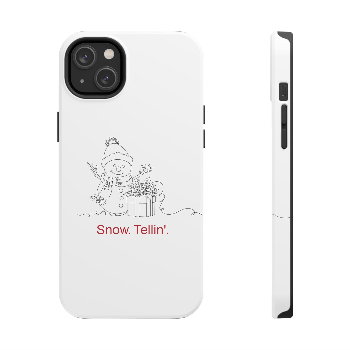 Christmas Snowman / iPhone Case