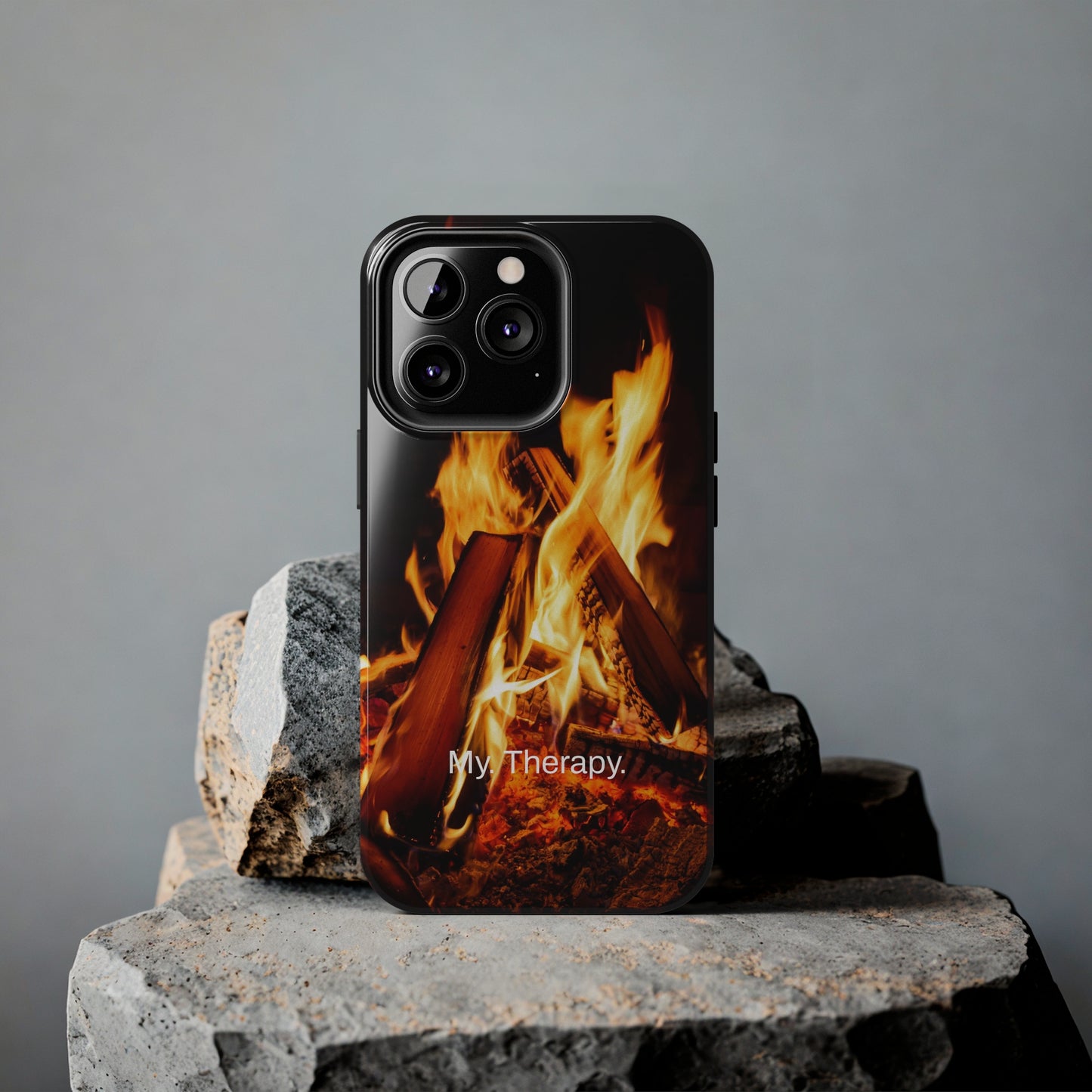 My. Therapy. / Fire Daze iPhone Case