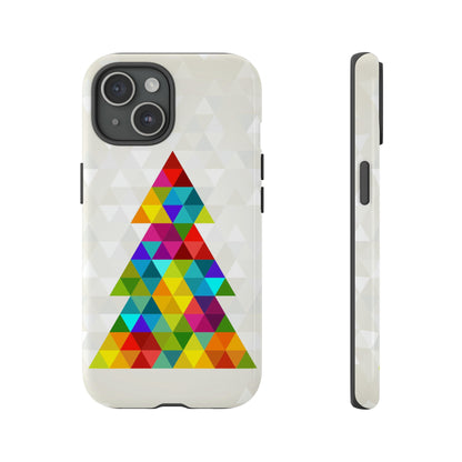 iPhone 15 Series Rainbow Christmas Tree / Tough Case