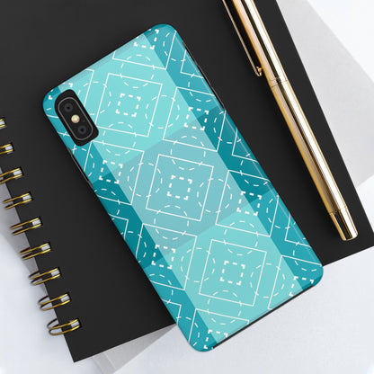 Creative Blue Christmas / iPhone Case