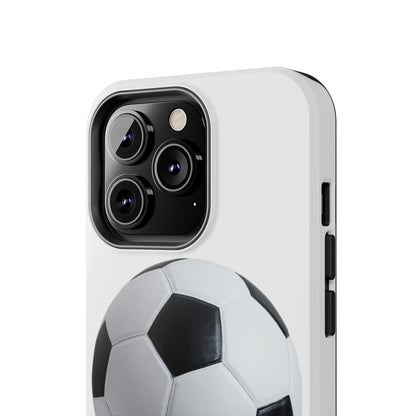 Lets. Play. / Soccer iPhone Case