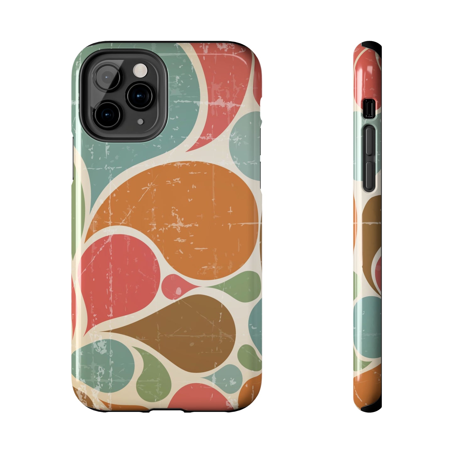 Retro Spatters Only / iPhone Case