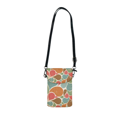 Retro Spatters Crossbody Phone Bag