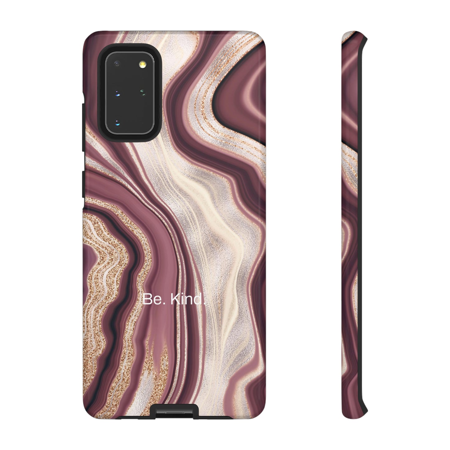 Be. Kind. / Natural Marble Samsung Case