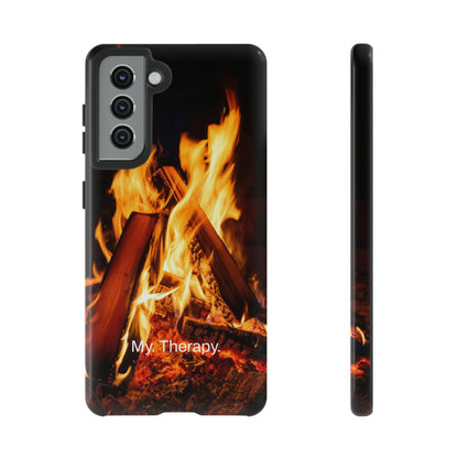 My. Therapy. / Fire Daze Samsung Case