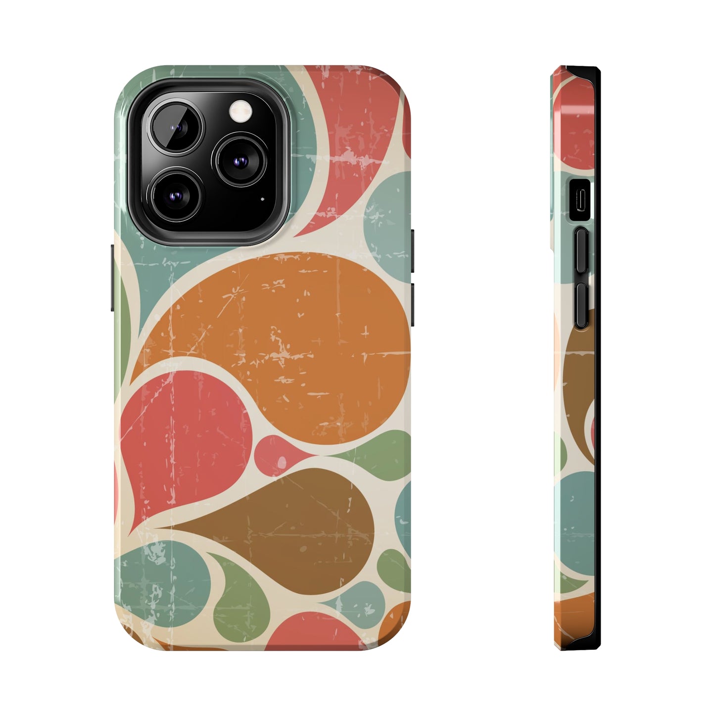 Retro Spatters Only / iPhone Case