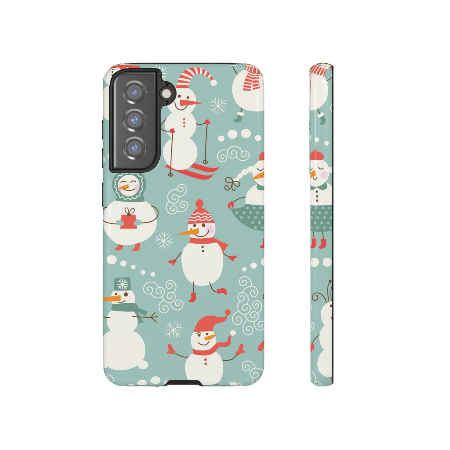 Cute Christmas Snowmen / Samsung Case