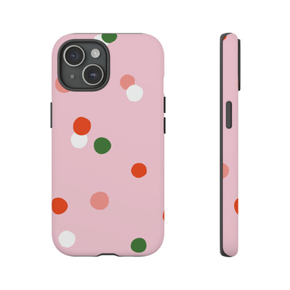 iPhone 15 Series Christmas Confetti / Tough Case