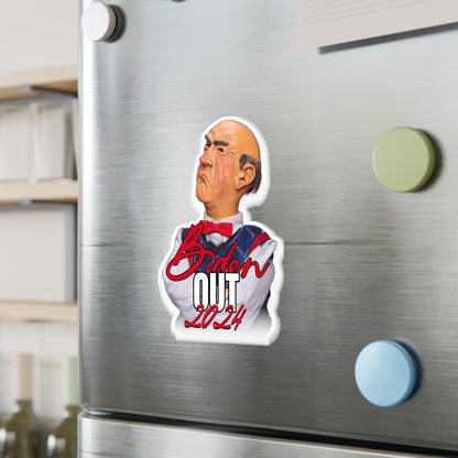 Biden Decal, Biden Out 2024 Presidential Election Sticker, Funny Biden Decal