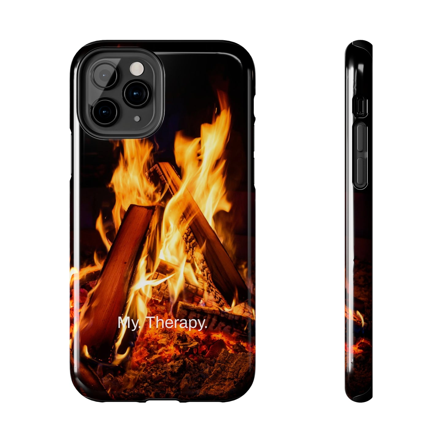 My. Therapy. / Fire Daze iPhone Case