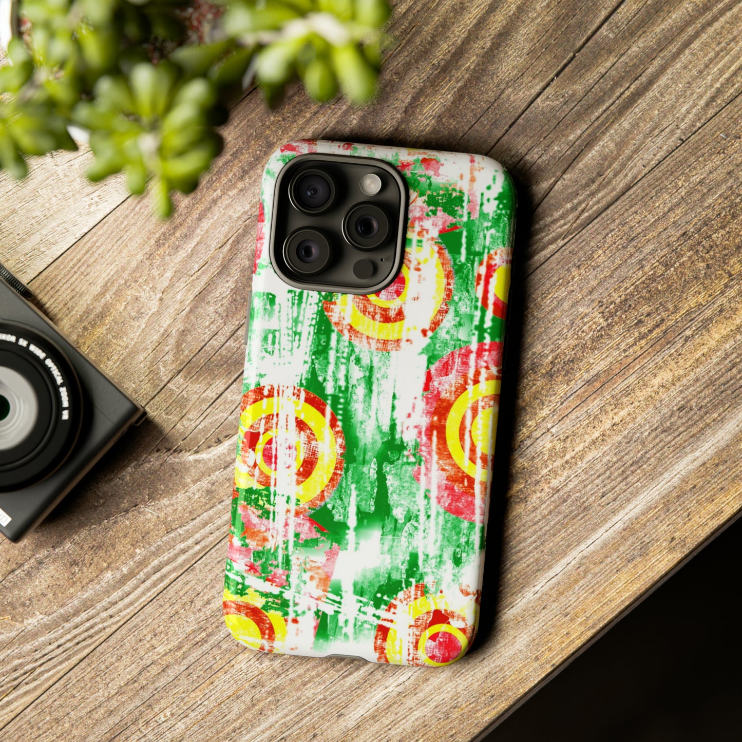 iPhone 15 Series Christmas Grunge / Tough Case