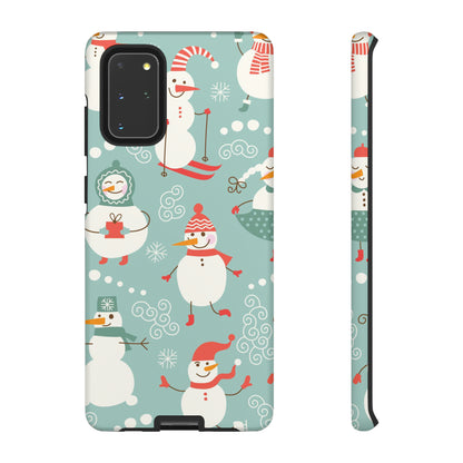 Cute Christmas Snowmen / Samsung Case