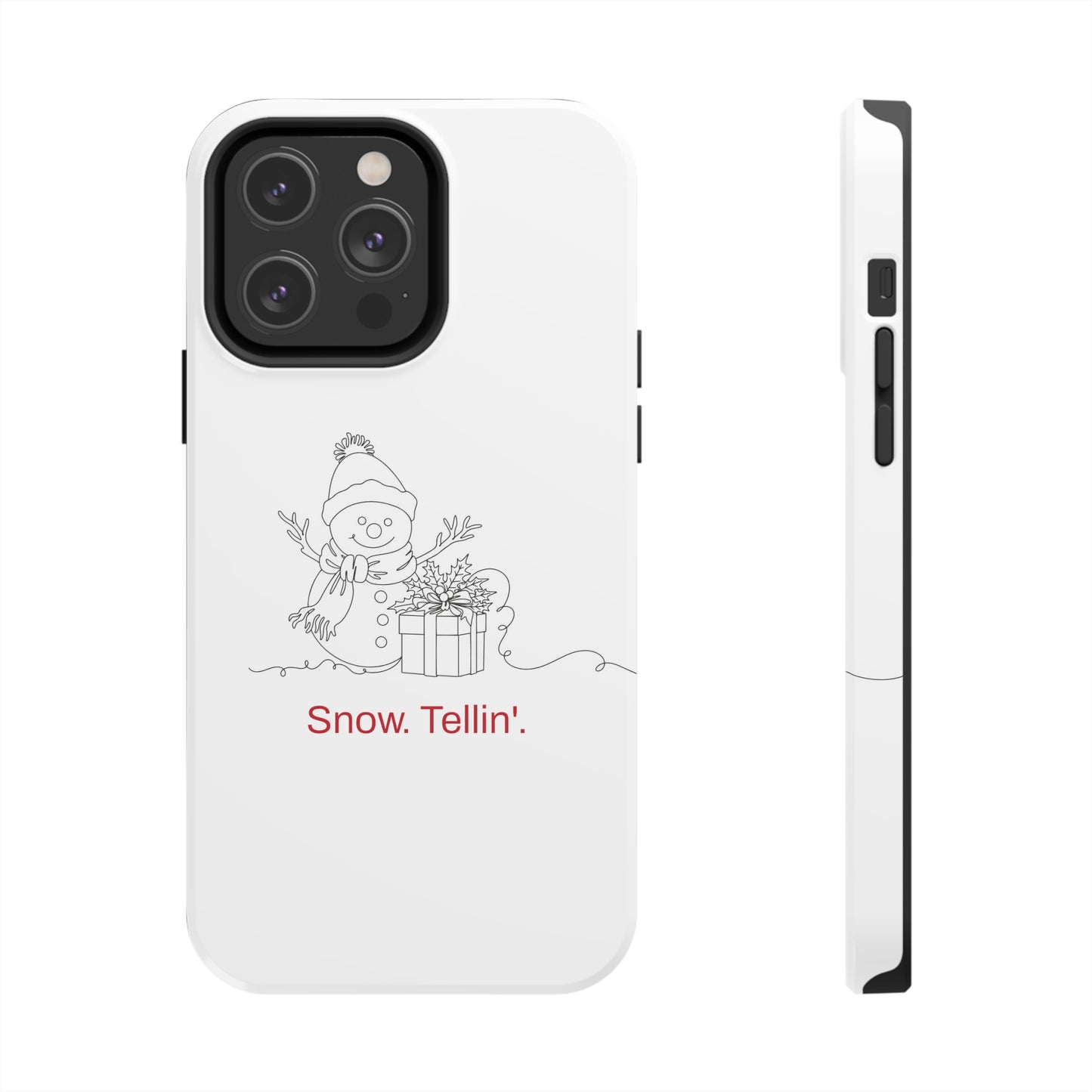 Christmas Snowman / iPhone Case