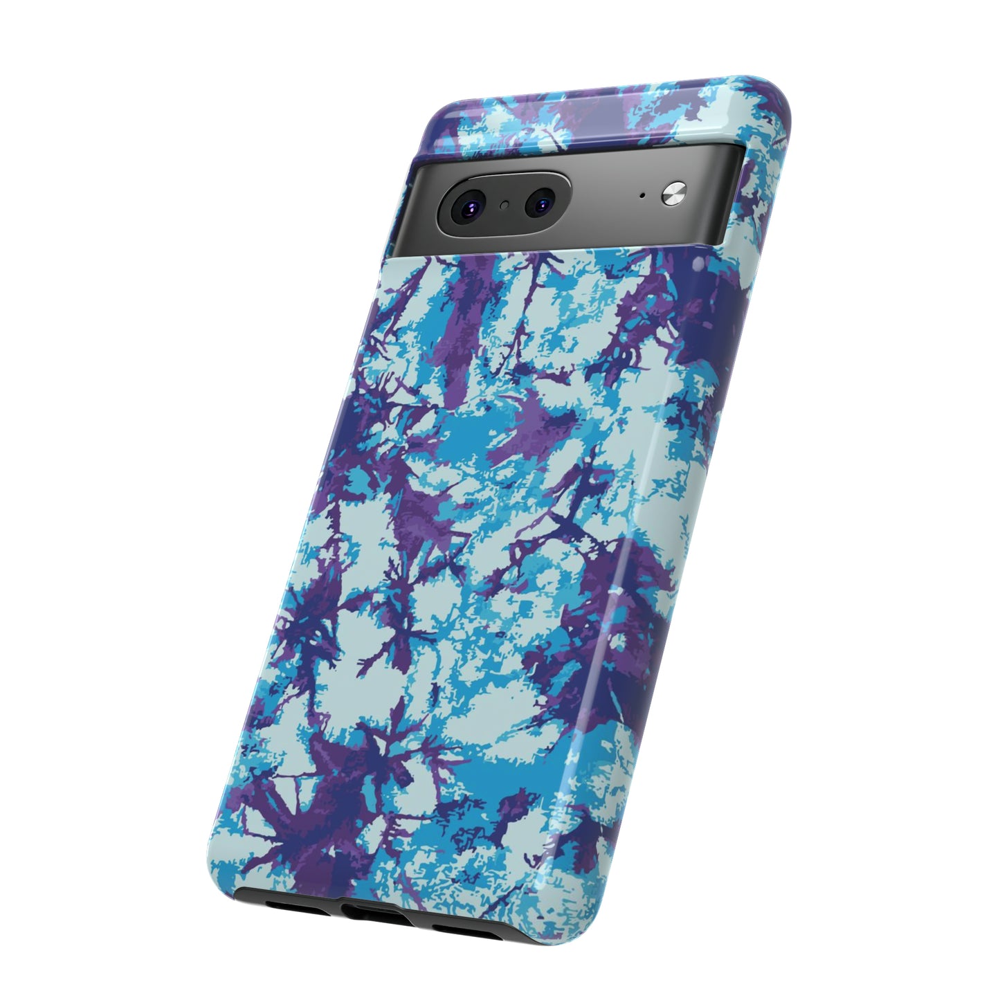 Violet & Blue Tie Dye Only / Google Pixel Tough Case