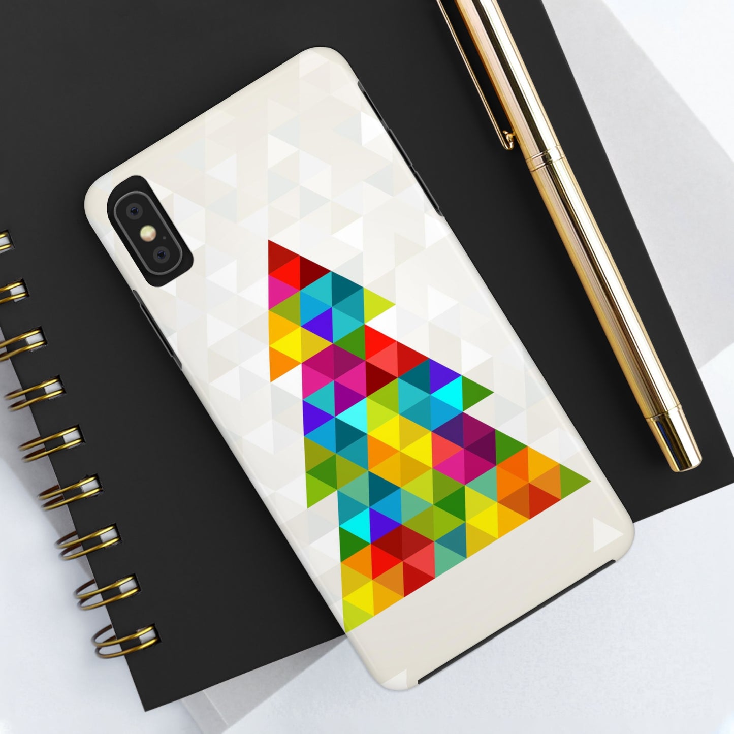 Rainbow Christmas Tree / iPhone Case