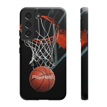 Play. Hard. / Basketball Samsung Case