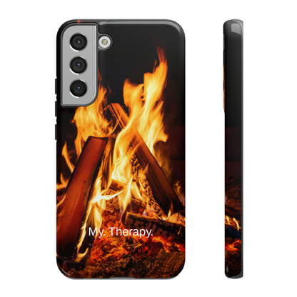 My. Therapy. / Fire Daze Samsung Case