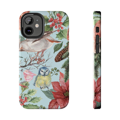 Holiday Christmas Birds / iPhone Case