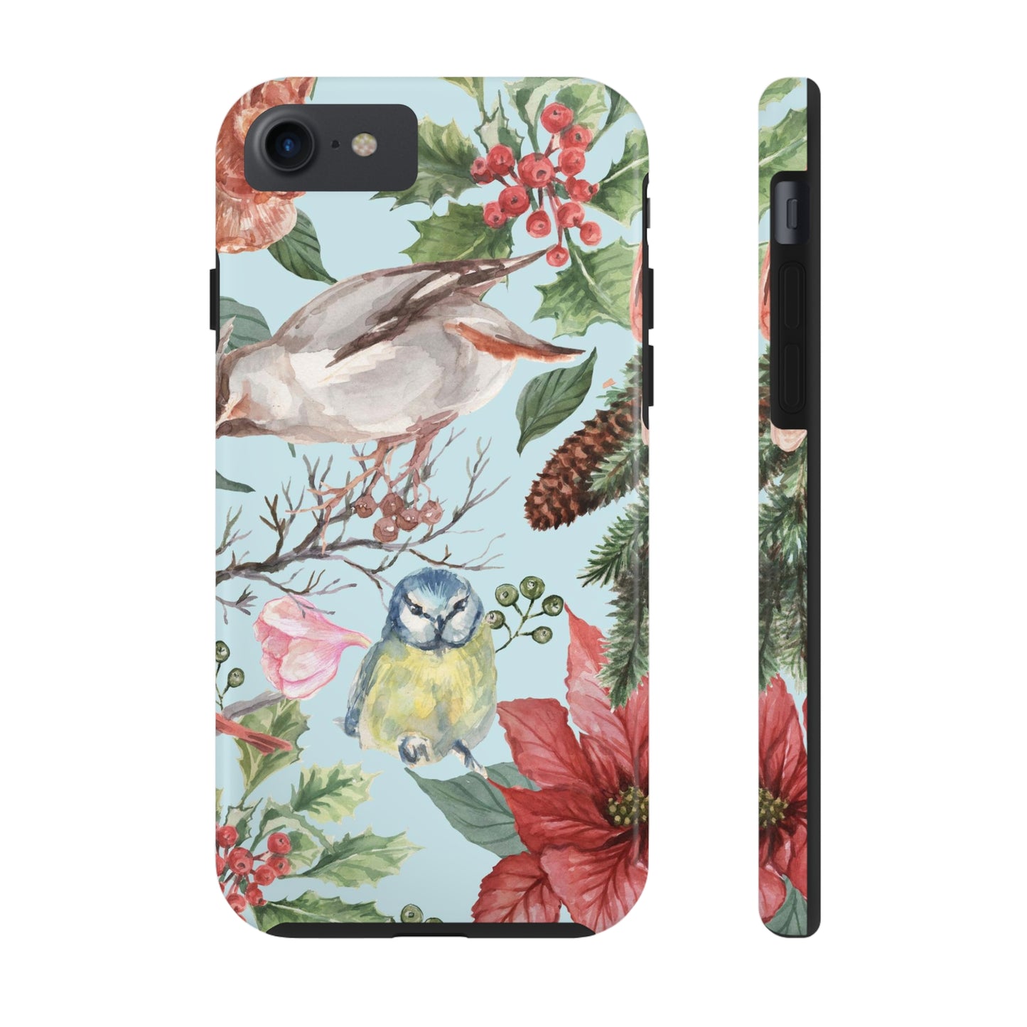 Holiday Christmas Birds / iPhone Case