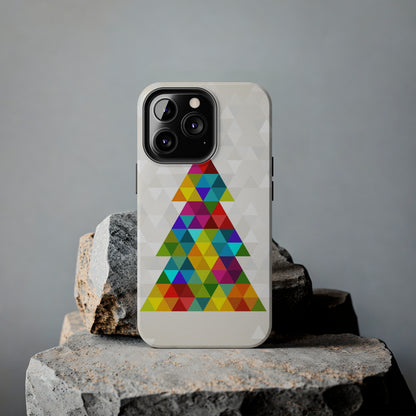 Rainbow Christmas Tree / iPhone Case