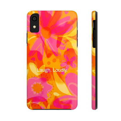 Laugh. Loudly. / Color Vibe iPhone Case